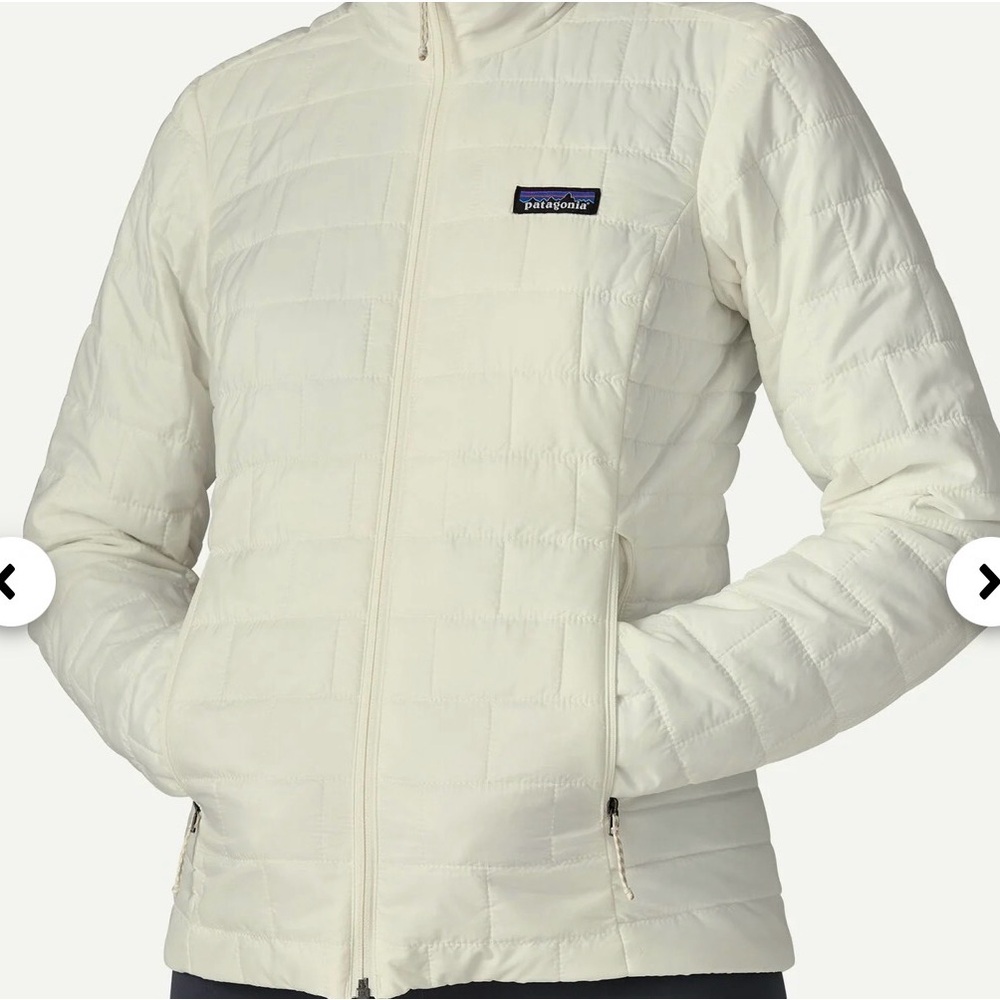 Patagonia Women’s Nano Puff Packable Puffer Jacket – Birch White